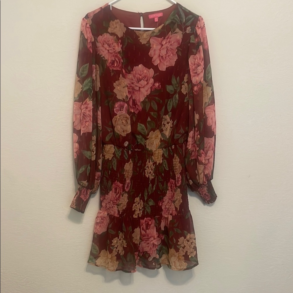 Floral Long Sleeve Dress